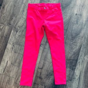 Girls Arizona Jeans Pink Jeggings, Sz 12 1/2 Plus